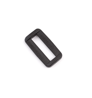 B-LP-02 1000 Black Plastic Rectangular Loop